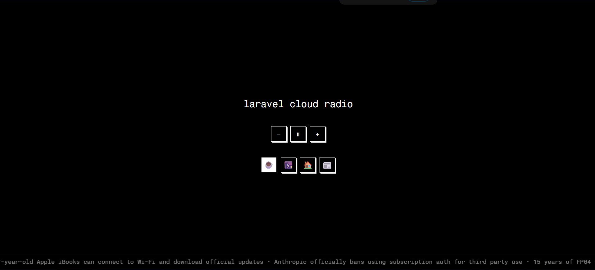 Laravel Cloud Radio