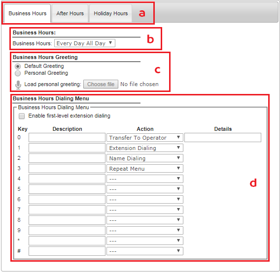 How to set up and record SmartVoice Auto Attendant greetings