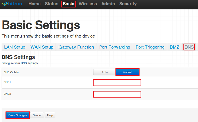 How to manage your Hitron router settings