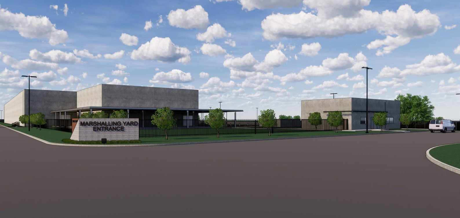 Austin Convention Center Marshalling Yard Project