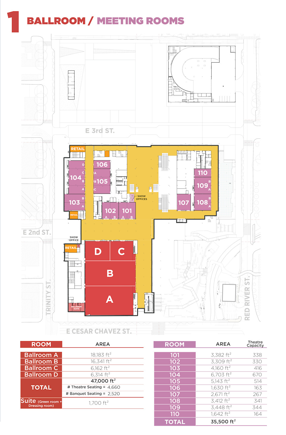 1 - Ballroom / Meeting Rooms