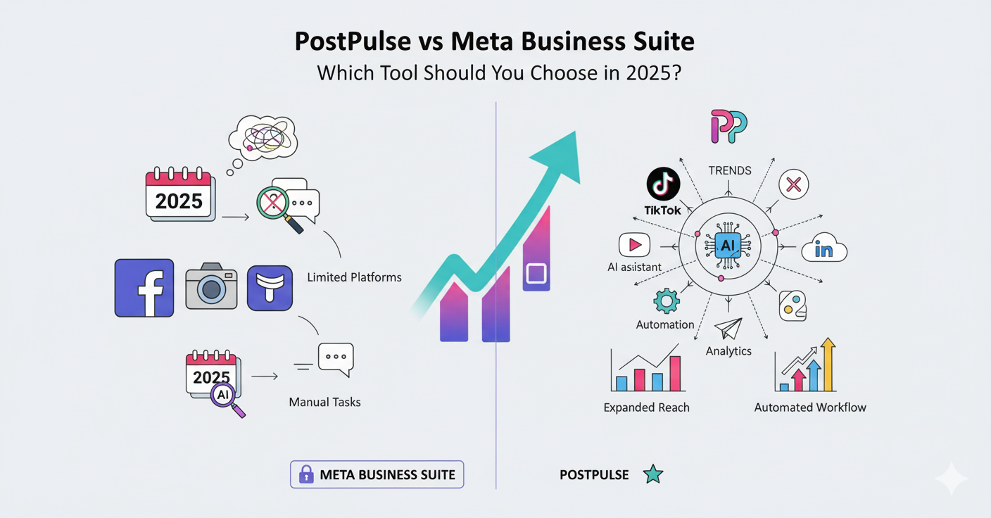 PostPulse vs Meta Business Suite: Which Tool Should You Choose in 2025?