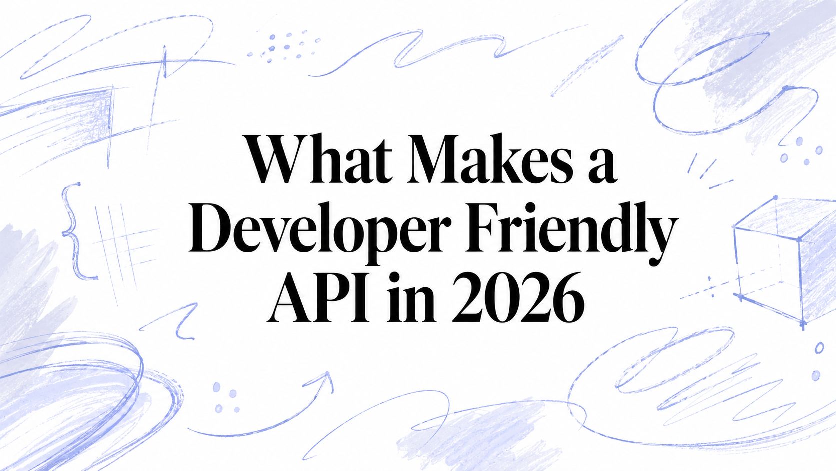 What Makes a Developer Friendly API in 2026