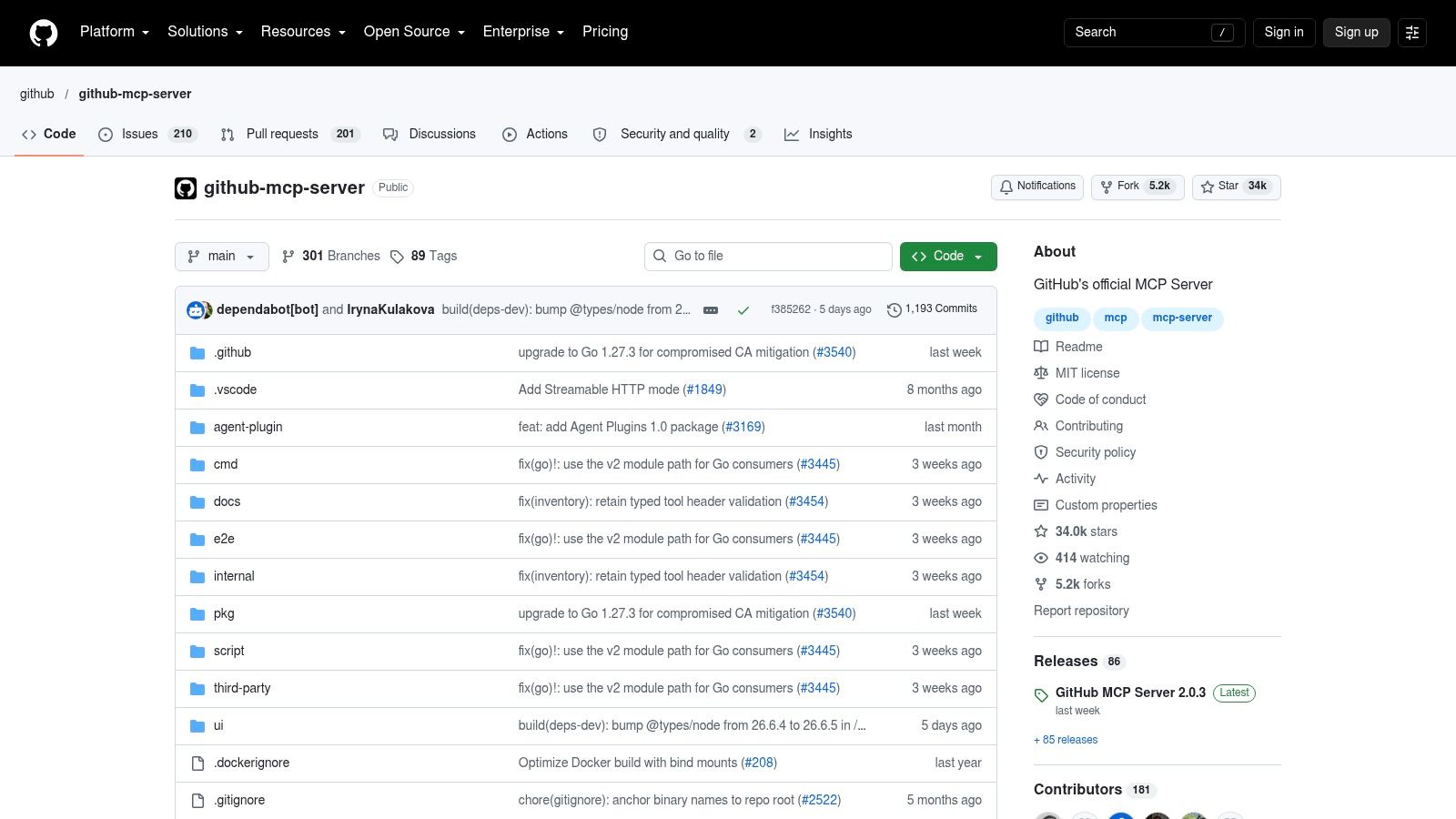 GitHub MCP Server