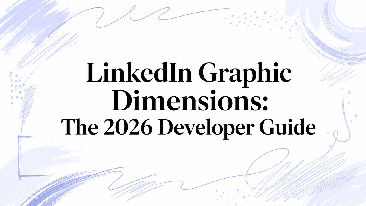 LinkedIn Graphic Dimensions: The 2026 Developer Guide