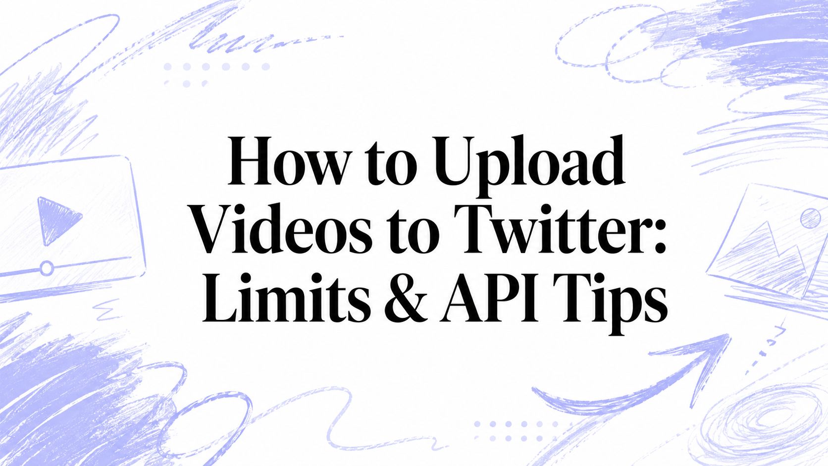 How to Upload Videos to Twitter: Limits & API Tips