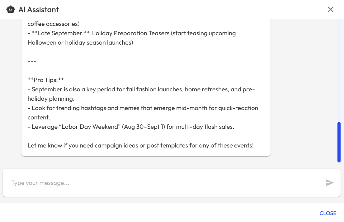 Pro Tips From PostPulse AI Assistant