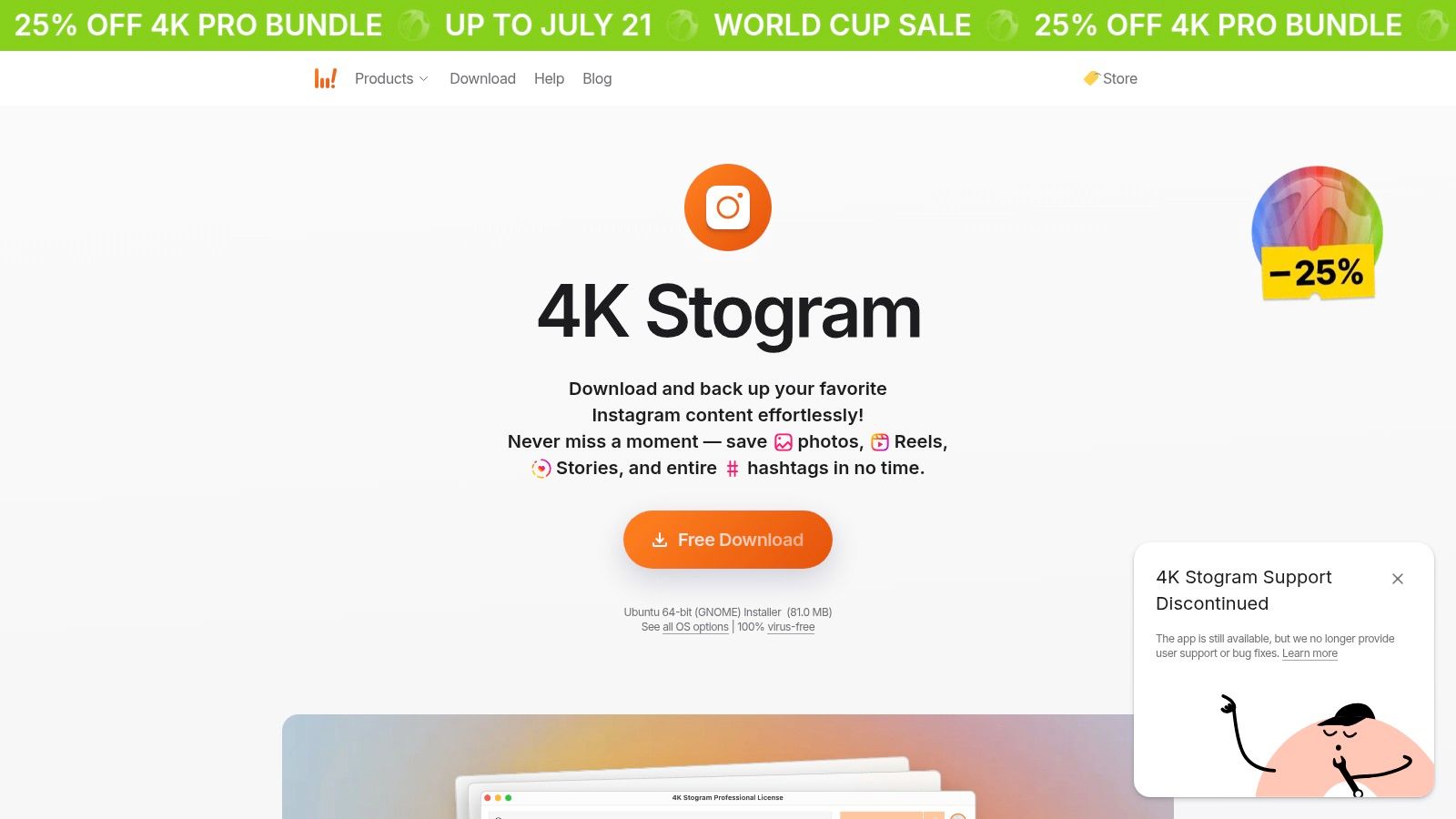 4K Stogram (Instagram media downloader/archiver)