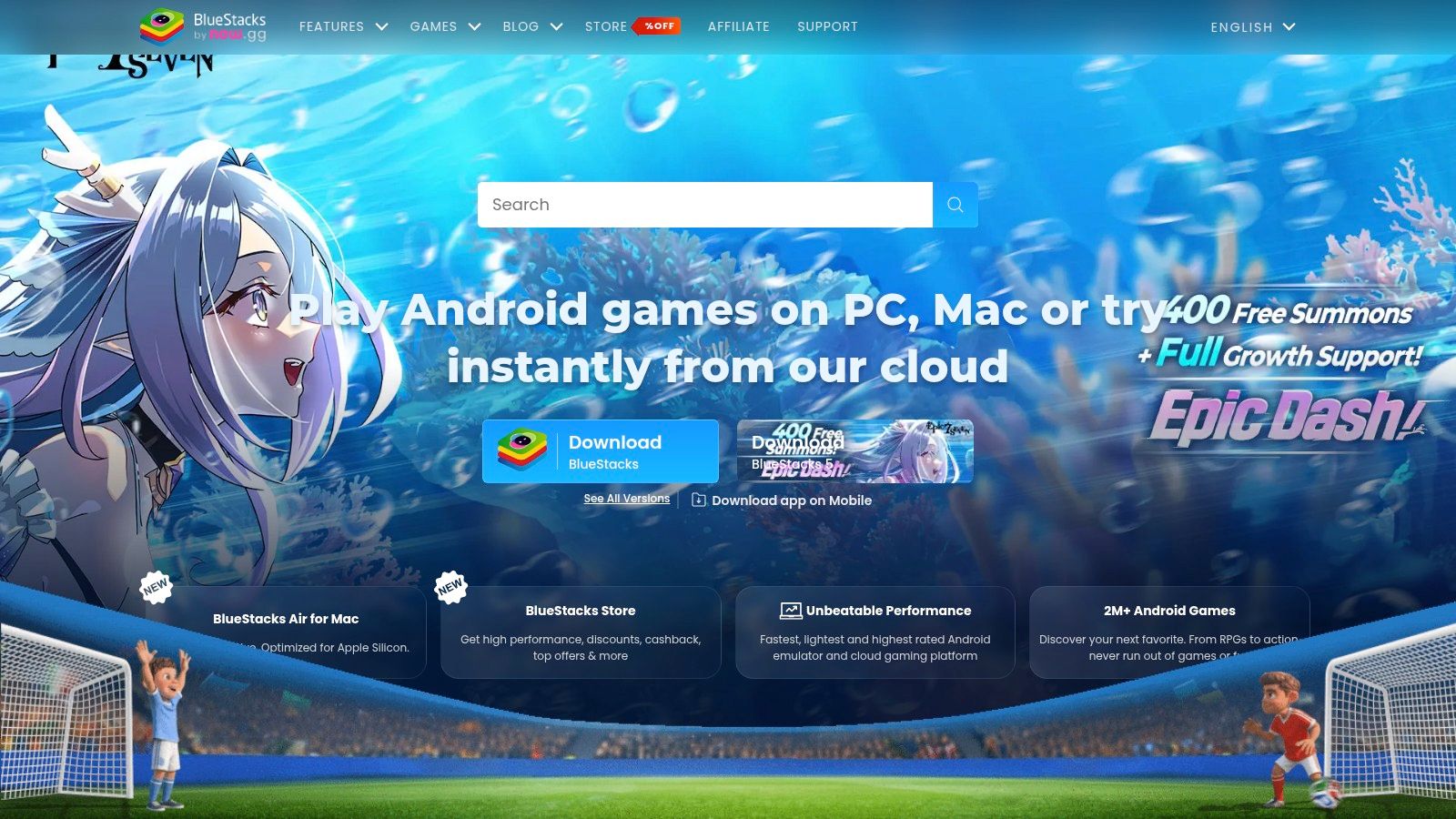 BlueStacks (Android emulator)