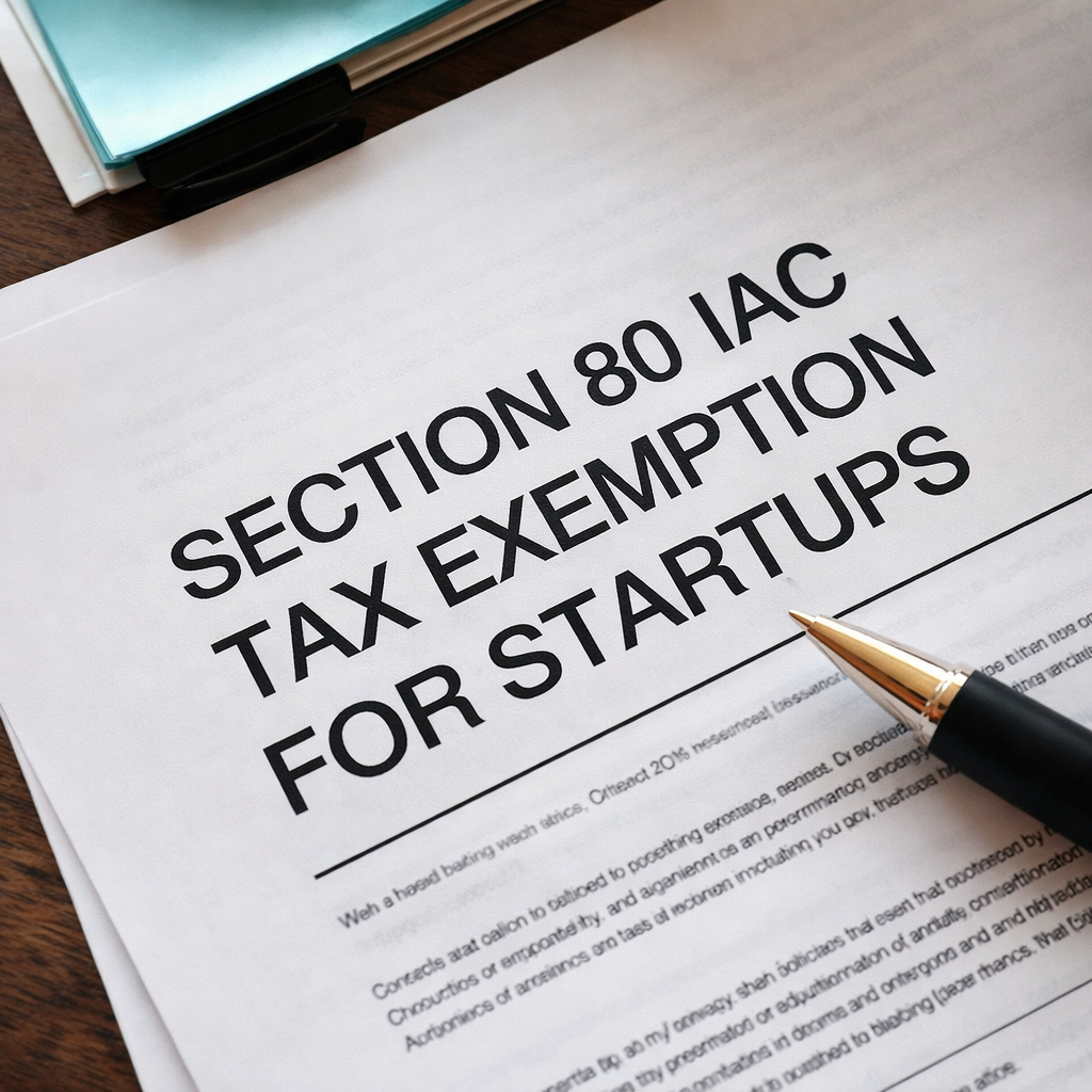 Section 80-IAC Tax Exemption for Startups: Complete Guide 2026