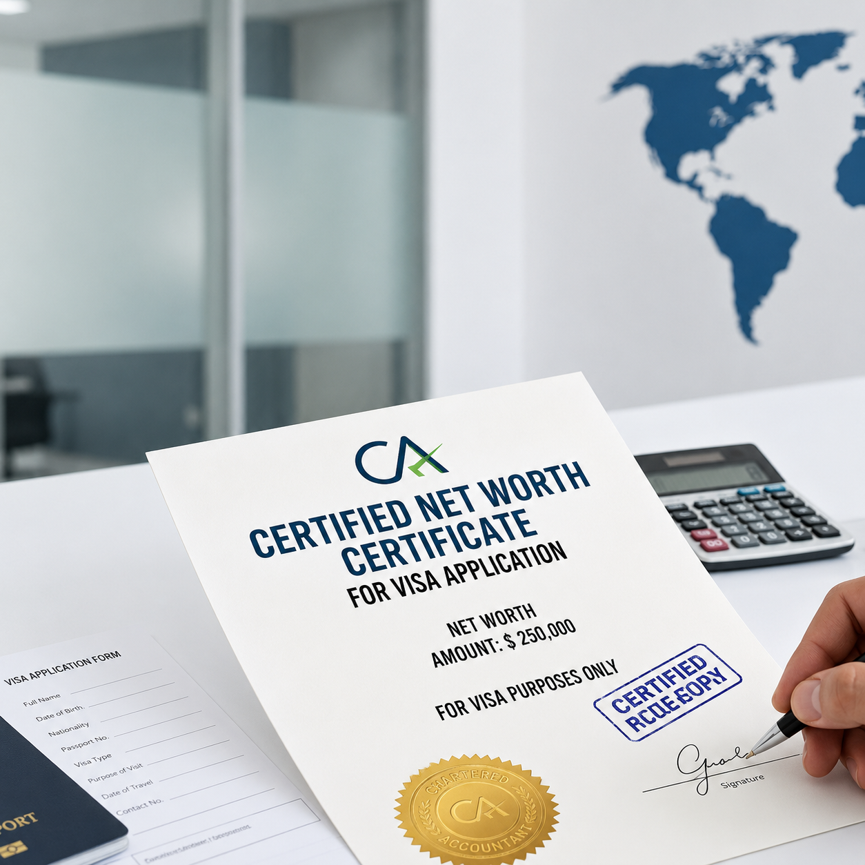 Net Worth Certificate for Visa Applications: Latest Requirements & Benefits