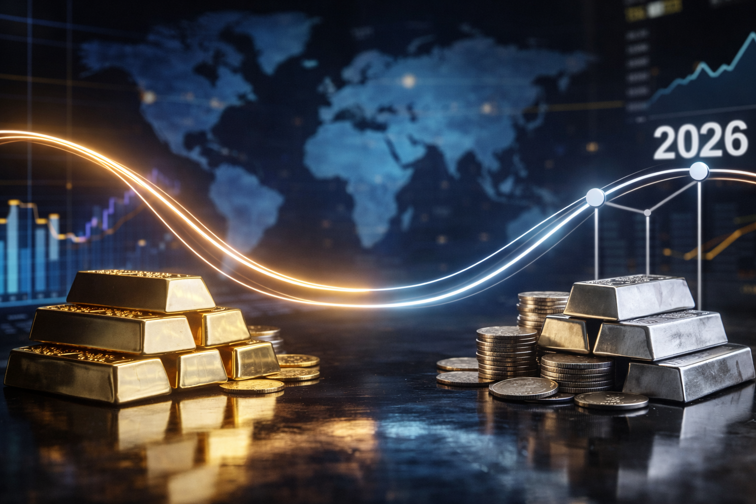 Gold & Silver Outlook 2026: Dollar Strength, Fed Policy & Market Strategy