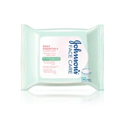 JOHNSON'S® Wipes: Oil Balancing Facial Cleansing Wipes for Oily to Combination Skin pack