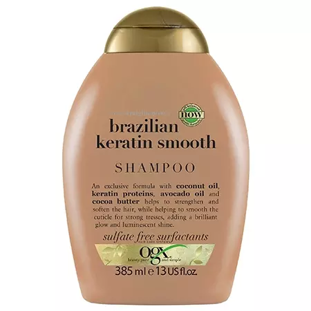 OGX Arabia ever straightening brazilian keratin therapy shampoo