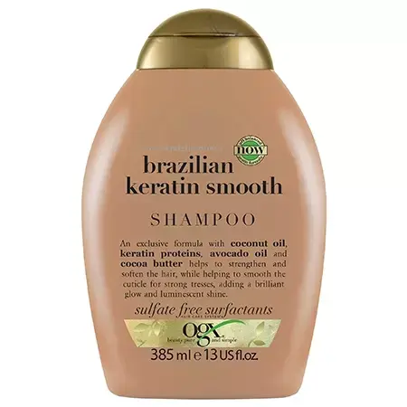 OGX Arabia ever straightening brazilian keratin therapy shampoo