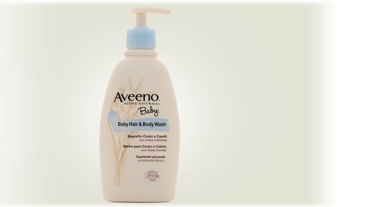 غسول لشعر وجسم الطفل من ™AVEENO