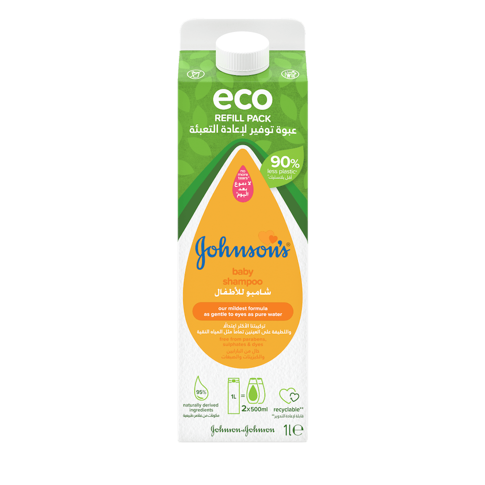Johnson's® Baby Shampoo Eco Refill Pack