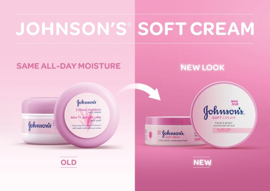 Johnson’s Soft Cream for All Skin Types