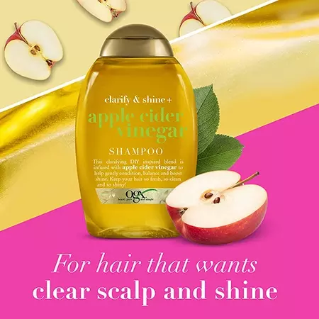 OGX Clarify & Shine + Apple Cider Vinegar Shampoo image 3