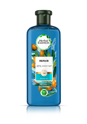 Blue on sale bottle shampoo