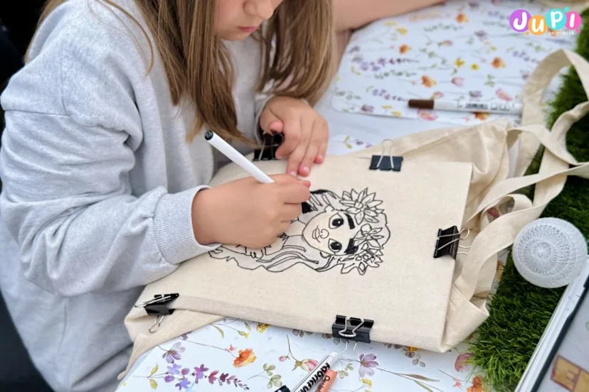 warsztaty kreatywne dla dzieci ekotorby (3)