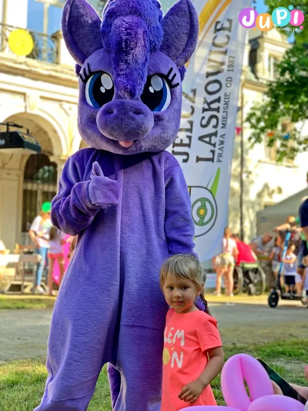 Zdjęcie z Kucykiem Żywa maskotka Kucyk Pony wynajem na imprezy
