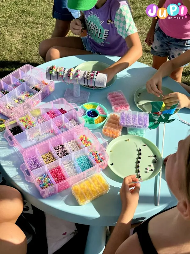warsztaty koralikowe bransoletki jupi animacje (5)