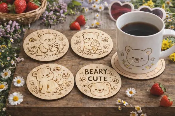 warsztaty kreatywne ekopodkladki pod kubki