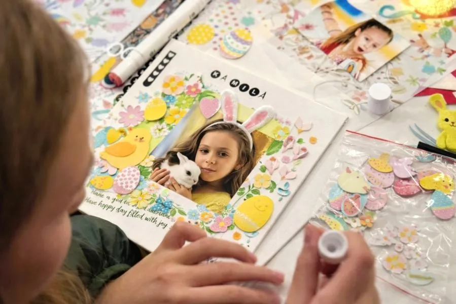 warsztaty wielkanocne scrapbooking