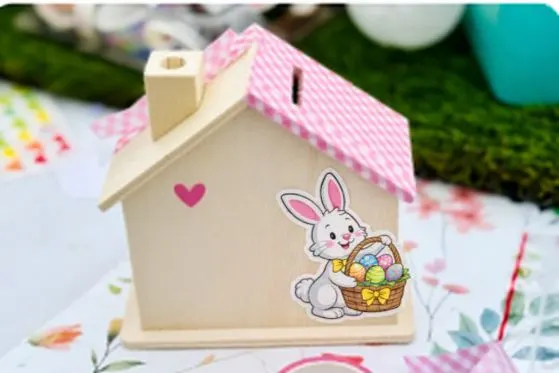 wielkanocne warsztaty domki skarbonki