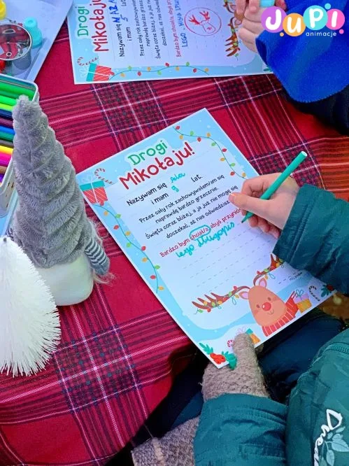 poczta swietego mikolaja stanowisko z pisaniem listow