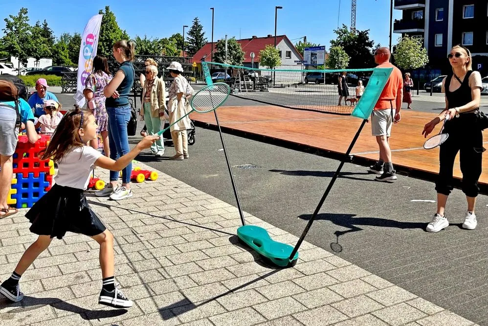 badminton stanowisko sportowe