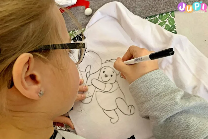mikolajkowe warsztaty dekorowanie koszulek jupi animacje