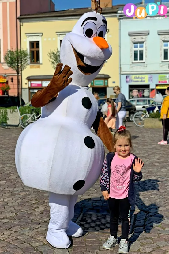 zywe maskotki wynajem balwan olaf