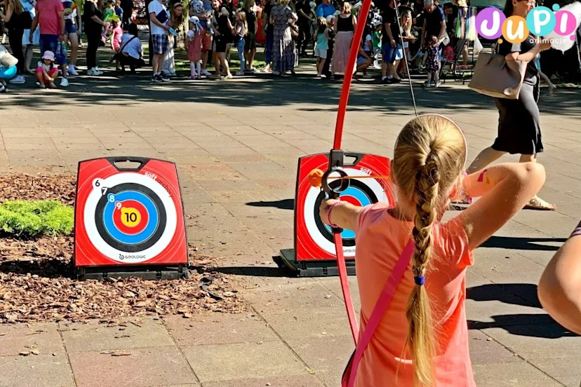 bezpieczny luk stanowisko sportowe dla dzieci