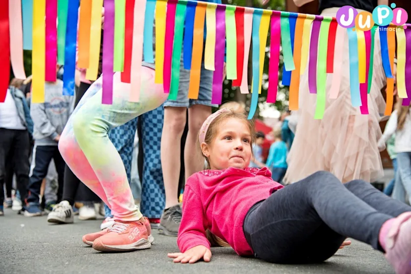 Dzieci podczas animacji zabaw