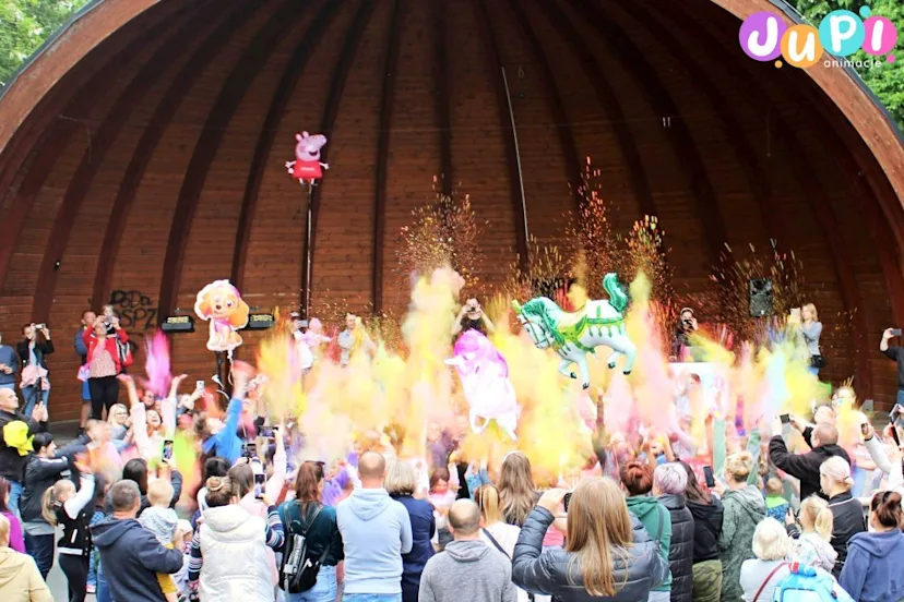 festiwal kolorow atrakcje na imprezy dla dzieci