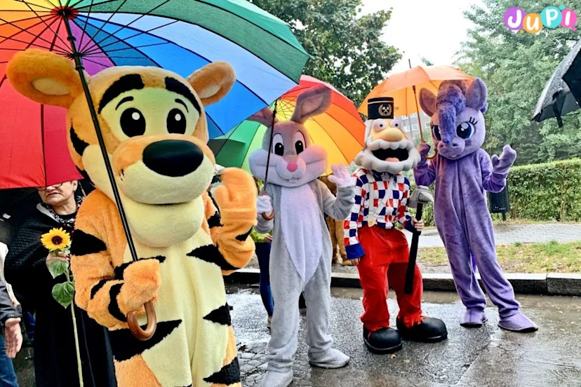 zywe maskotki bajkowa parada tygrysek krolik bugs kucyk pony