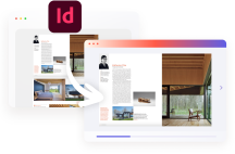 Take templates from InDesign and add them to Issuu