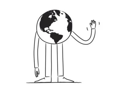 globe figure illustration