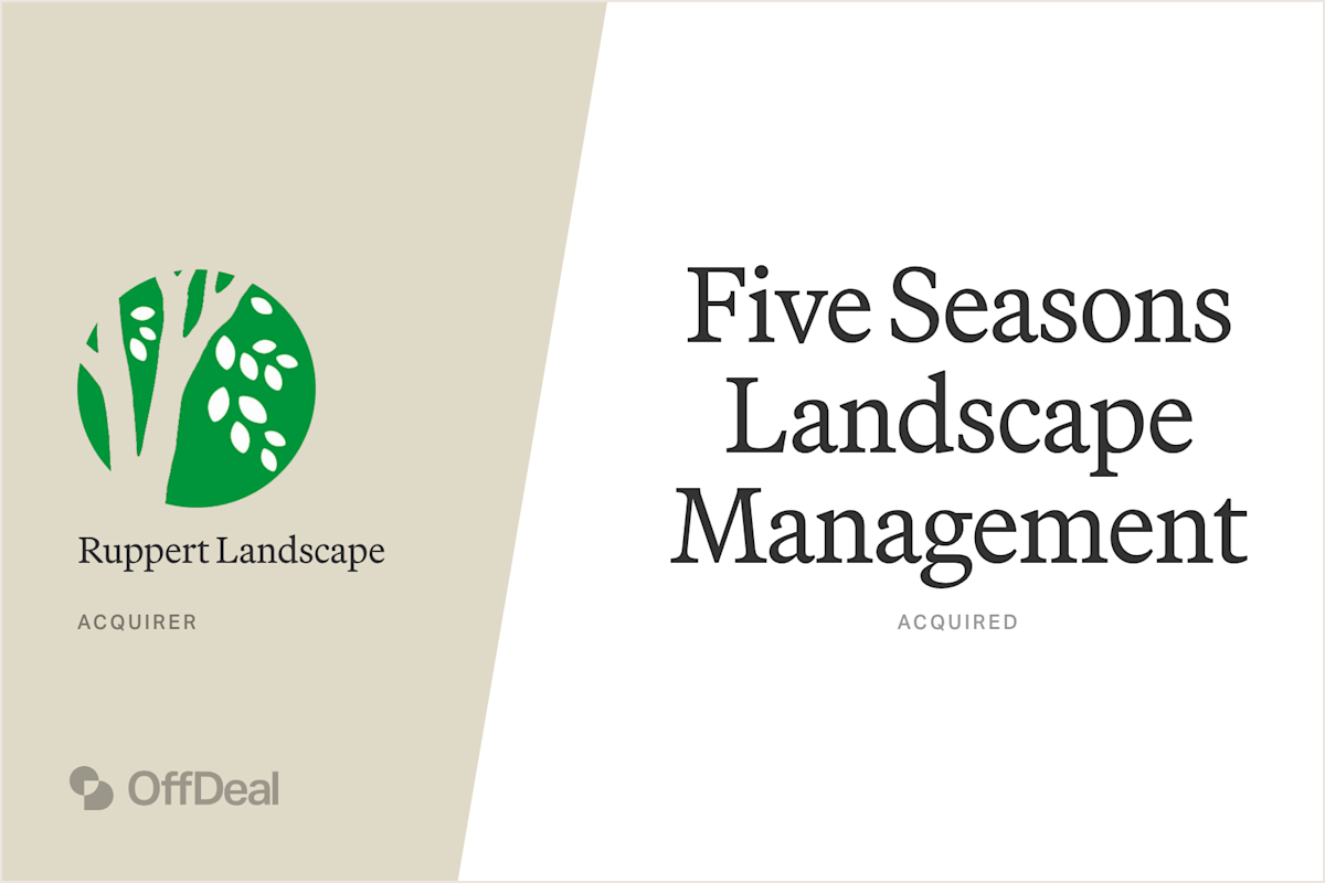 Ruppert Landscape and Five Seasons Landscape Management