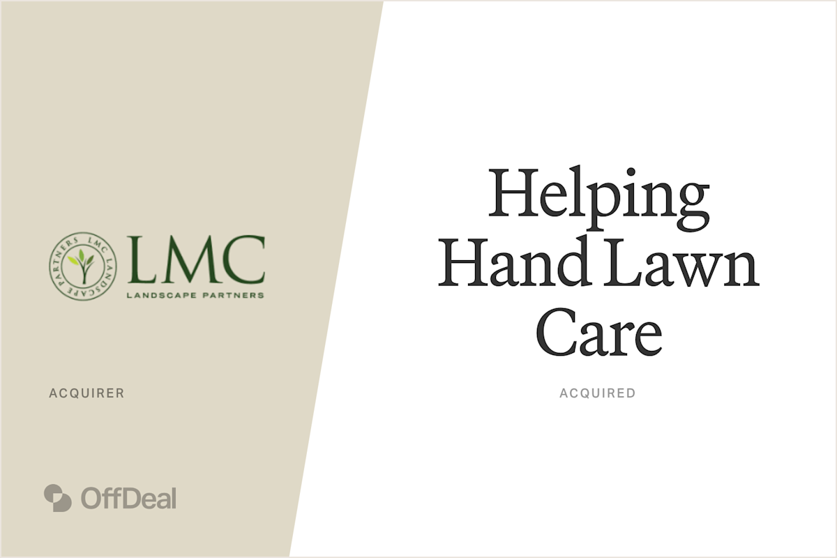 LMC Landscape Partners and Helping Hand Lawn Care