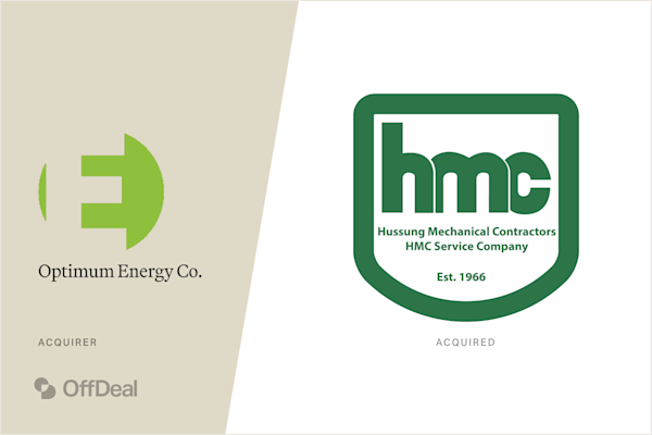 Optimum Energy Co. and Hussung Mechanical Contractors and HMC Service Company