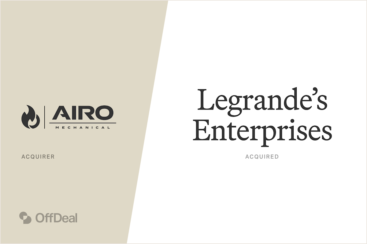 Airo Mechanical and Legrande’s Enterprises