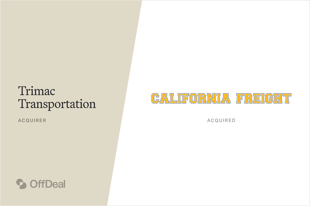Trimac Transportation and California Freight