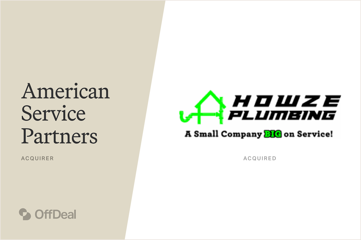 American Service Partners and Howze Plumbing