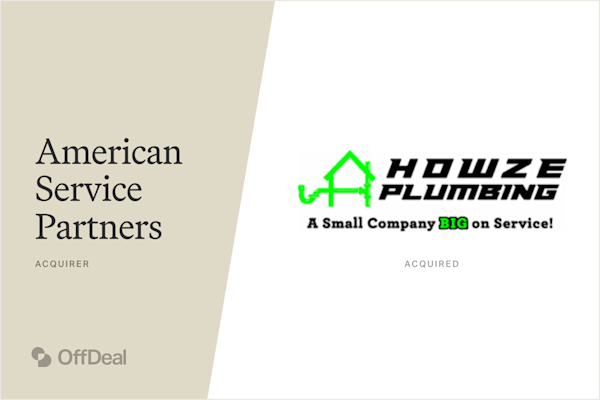 American Service Partners and Howze Plumbing