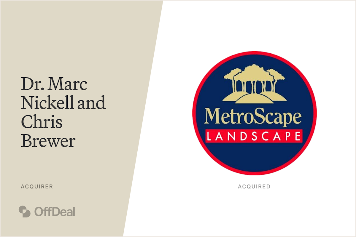 Dr. Marc Nickell and Chris Brewer and MetroScape Landscape