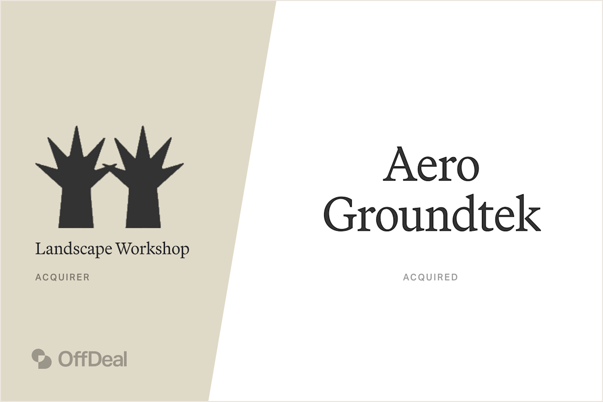 Landscape Workshop and Aero Groundtek