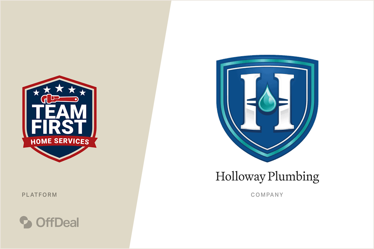 Team First Home Services and Holloway Plumbing